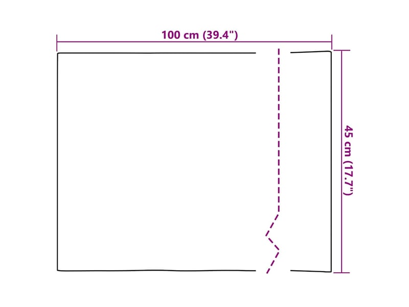  Film miroir autocollant 45 x 100 cm 2 pièces argenté pet cf62668  - Conforama E