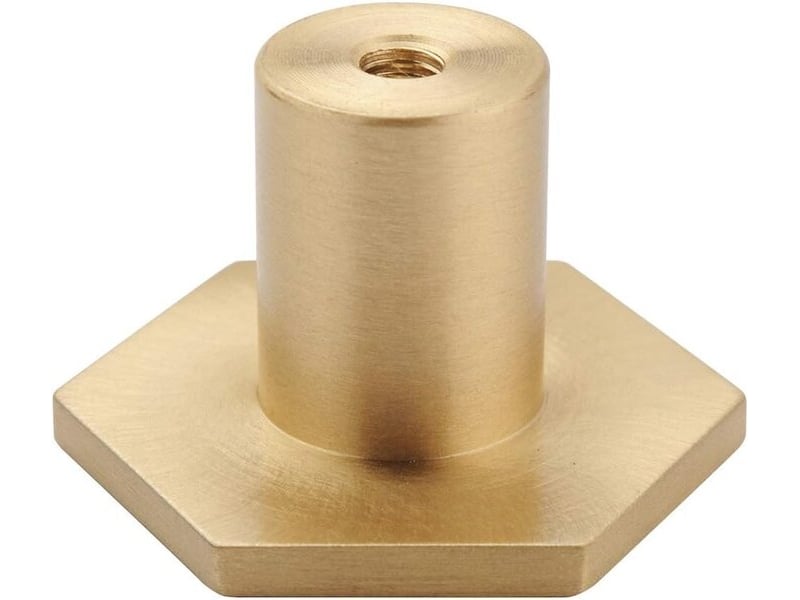  10 pièces de tirettes de meubles en laiton pour armoires de cuisine, tirette hexagonale de 30 mm  - Conforama A