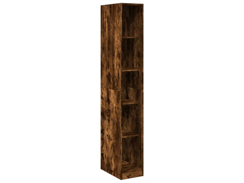  Garde-robe, armoire de rangement chêne fumé 30x50x200 cm bois d'ingénierie shl53436  - Conforama A