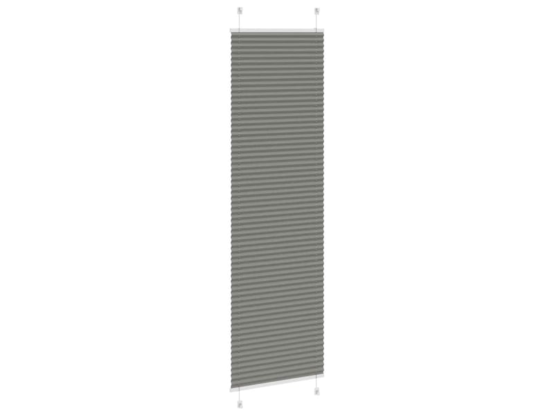 Store plissé, store de fenêtre anthracite 60x200 cm largeur du tissu 59,4 cm cf46704 - Conforama D