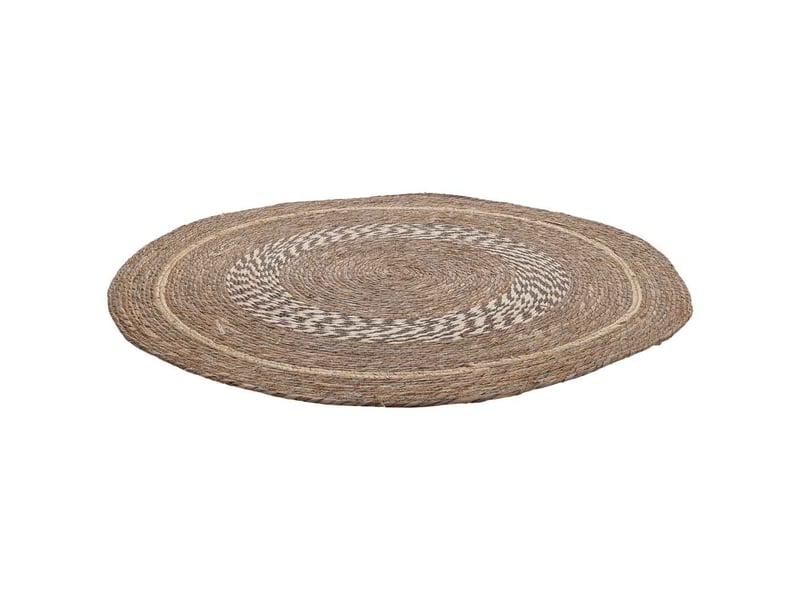  Brown natural fibre rug, d102x1h cm  - Conforama A