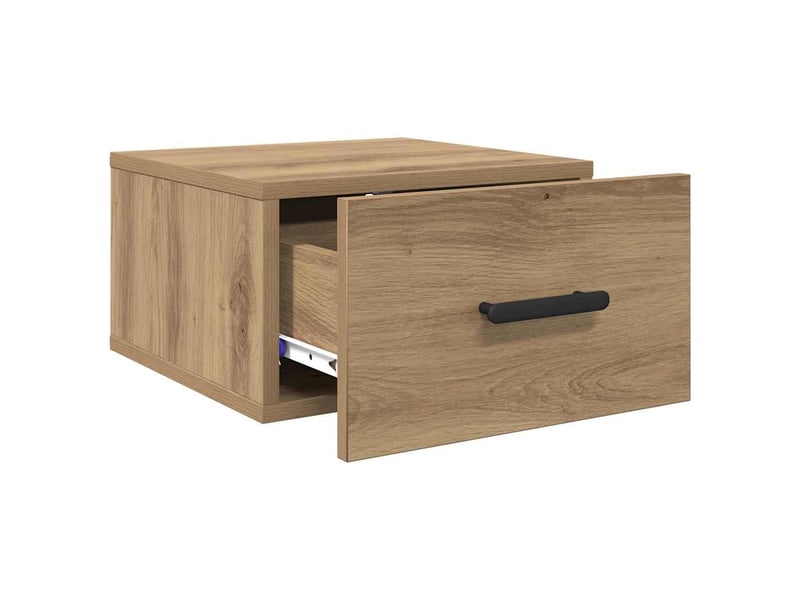 Lot de 2 table de chevet chambre 35 x 35 x 20 cm bois d'ingénierie shl2016 - Conforama E