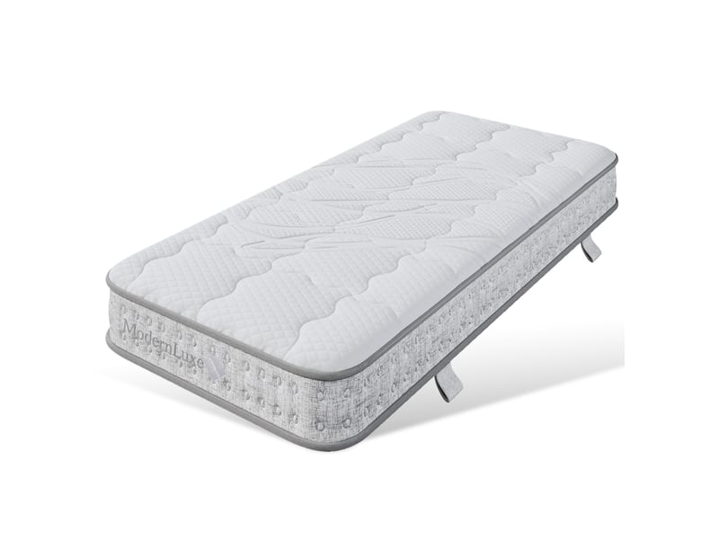  Matelas 90x190 cm 7 zones à ressorts ensachés et mousse h3, 15 cm cravdom  - Conforama C