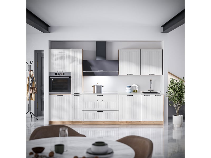  Vicco elément haut de cuisine, blanc campagne, 60cm  - Conforama E