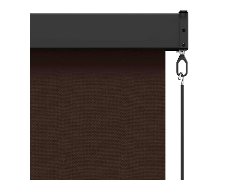  Store enrouleur, store à rouleau marron 160 x 250 cm tissu et aluminium cf45301  - Conforama D