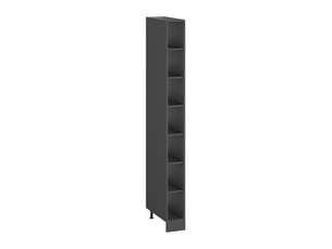 Vicco etagère de cuisine, anthraciteanthracite, 20cm avec 7 compartiments