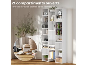 Etagère 89.5 cm coloris blanc