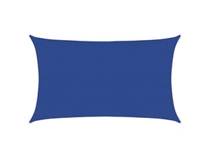 Voile d'ombrage - voile d'ombre - voile parasol 160 gm² rectangulaire bleu 5x8 m pehd