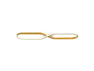 Plafonnier led carré moderne 36w 48cm lumière blanche froide 6500k