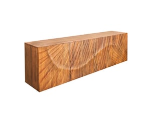 Buffet 4 porte(s) MEUBLORAMA - 177 cm coloris bois clair
