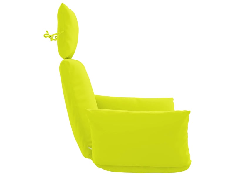Coussin pour balançoire de chaise d'œuf, coussin d'intérieur et d'extérieur adirondack putten 100 % polyester vert vif. Cf50082 - Conforama D