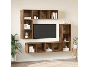 Meuble tv coloris marron 37 cm <strong></strong>  <strong></strong>