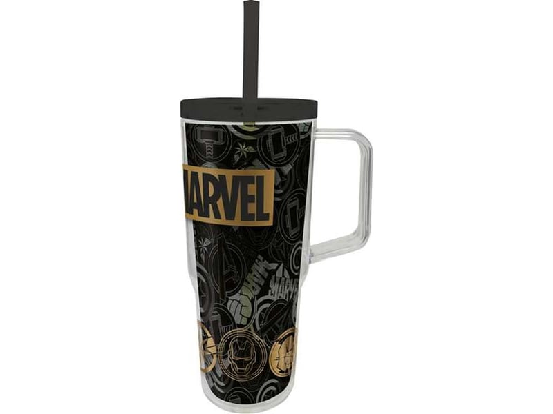  Tasse thermos avec couvercle marvel golden treasure 860 ml  - Conforama A