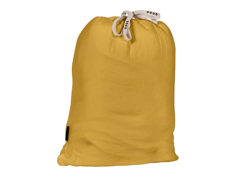 Housse de couette gaze de coton double 140 x 200 cm jaune - pepa 1 - Conforama D
