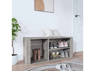 Meuble à chaussures 3 paire(s)  <strong></strong>  <strong></strong> coloris gris