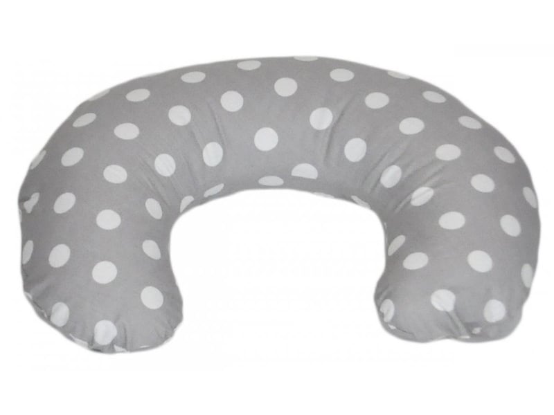  Coussin appui-tête pois de gris 4200631 - Conforama A