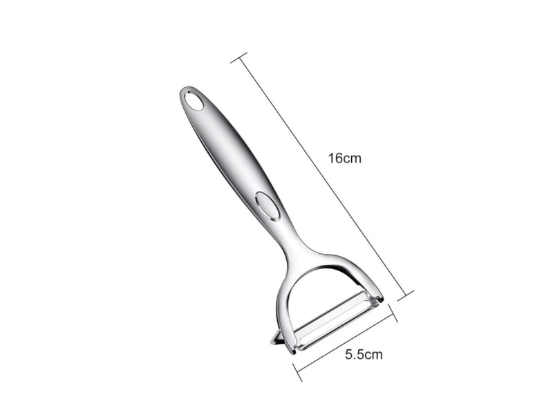  Éplucheur multifonction en acier inoxydable, eplucheur légumes, eplucheur de pomme, eplucheur julienne de y pour éplucher, pour pommes de terre, carot  - Conforama B