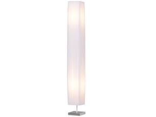 Lampadaire colonne design élégant pour salon et chambre, silhouette fine, ampoule non incluse
