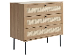 Buffet 0 porte(s) 3 tiroir(s) <strong>SELSEY</strong> <strong>Mogest</strong> - 80 cm coloris beige