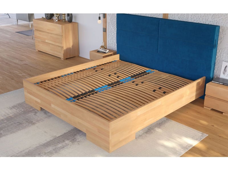  Sommier à lattes 200x200 avec 28 lattes 5 zones - borge Borge - Conforama D