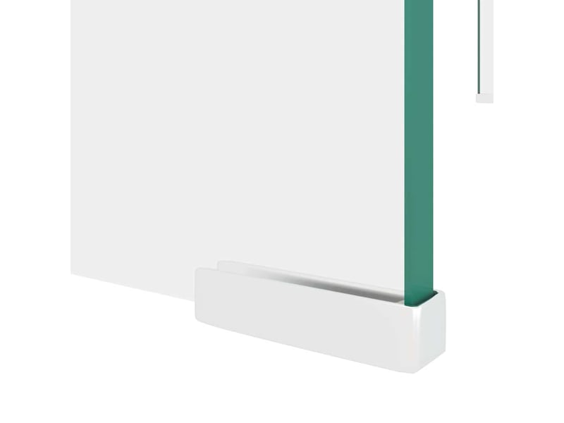 Meuble tv - banc tv - meuble de rangementpour moniteur 80x30x13 cm verre transparent  - Conforama E