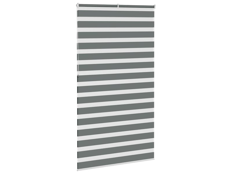  Store zèbre, store de fenêtre gris foncé largeur du tissu 120,9 cm polyester cf48557  - Conforama D