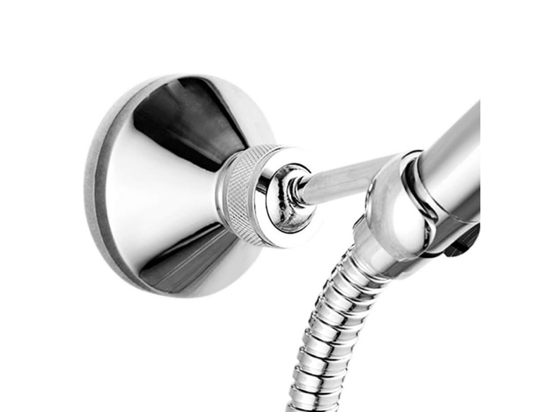  Support de douche mural support mural pour douchette orientable 360°pour douchette ou pommeau de douche.  - Conforama A