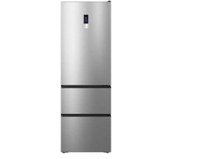 Réfrigérateur combiné 2 portes 403 l total no frost inverter inox