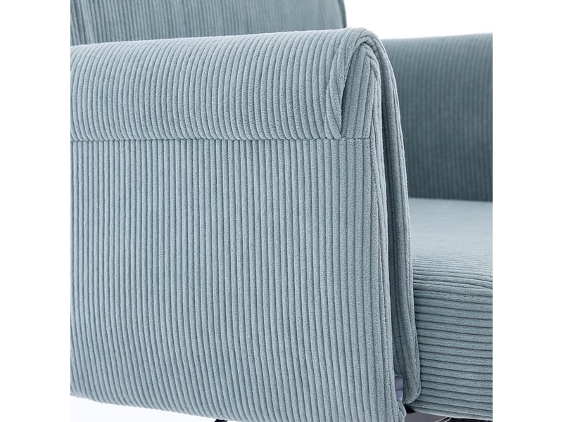  Chaise de bureau, 64x61x107 cm, hauteur réglable, bleu cao-W3495P518018-conf-NEW - Conforama W