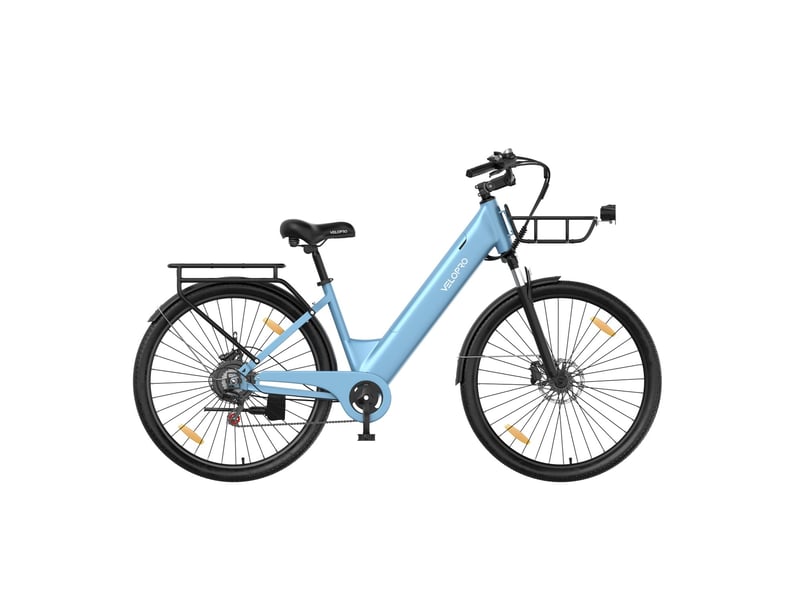  Vélo électrique velopro c1pro, 250 w, 36 v, bleu ciel C1PRO - Conforama B
