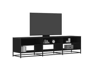Meuble tv coloris noir 180 cm <strong></strong>  <strong></strong>