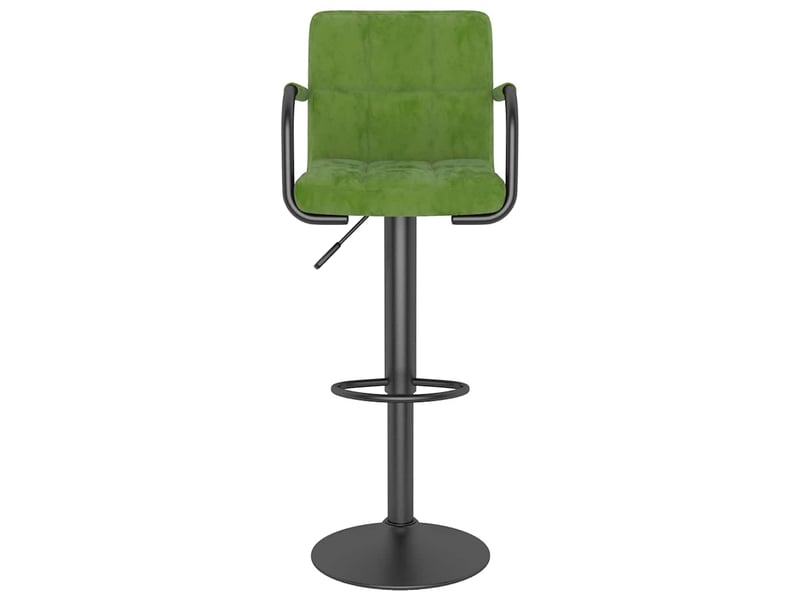  Tabouret de bar, chaise de bar vert clair velours shl25611  - Conforama C