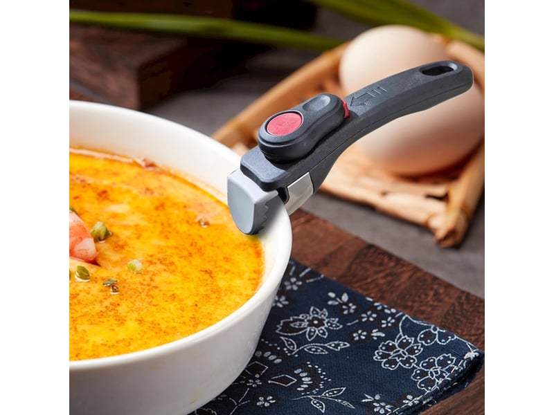  Poignée amovible universelle poignée de poêle amovible poignée anti-brûlure pour ustensiles de cuisine, poignées portables polyvalentes  - Conforama C