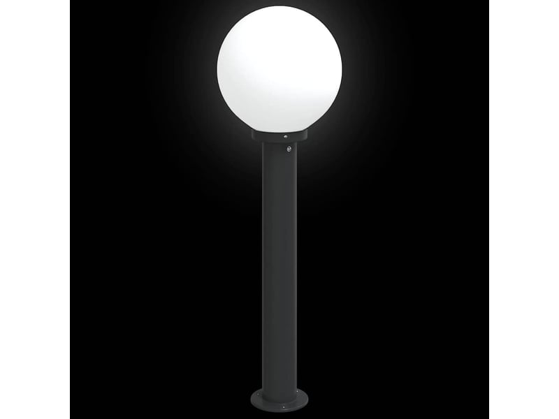  Lot de 3 borne lumineuse 80 cm noire ip44  - Conforama E