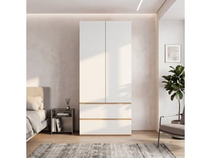 Armoire     <strong></strong> <strong></strong> coloris naturel largeur 50 cm