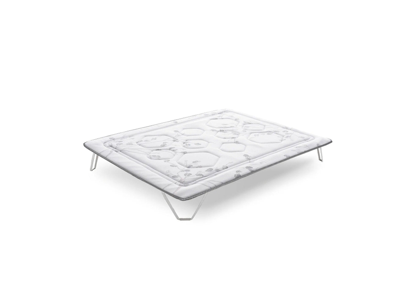  Surmatelas visco luxury graphène - visco au graphène 3 cm, tissu stretch et base respirante 8435720054002 - Conforama A