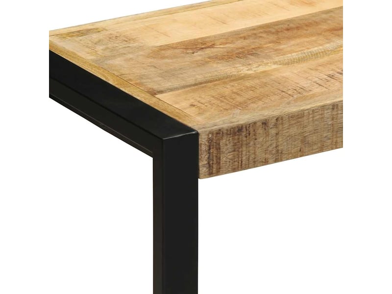  Banc d'entrée, banc d'intérieur 60x35x45 cm bois massif de manguier  - Conforama E