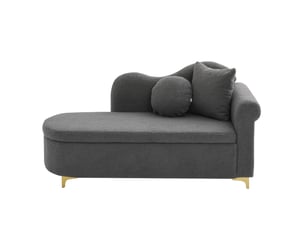 Fauteuil relax électrique RAELUNYI Cuir / Tissu noir