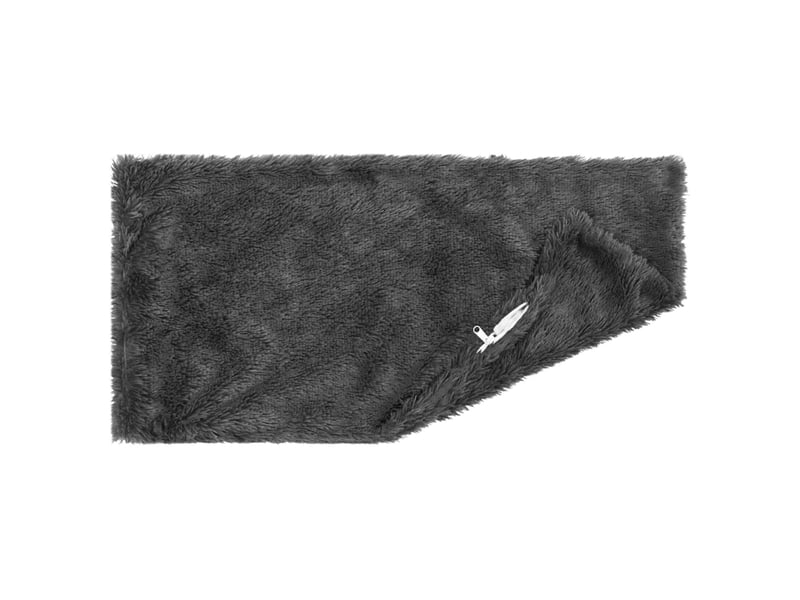  Lot de 2 coussins avec oreiller, coussins décoratifs heerlen vert clair fleece pv cf50619  - Conforama D