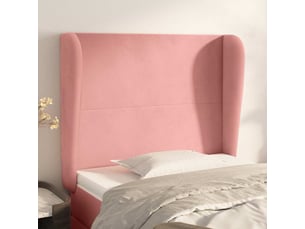 Tete de lit A poser largeur 93 cm rose