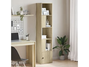 Bibliothèque, meuble pour bureau chêne sonoma 40x36x189 cm bois d'ingénierie