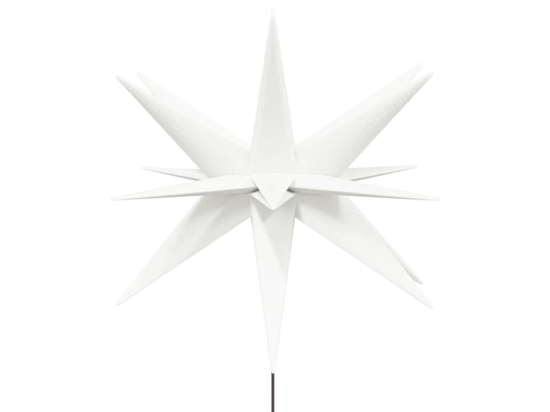  Lumière de noël avec piquet led pliable blanc 57 cm  - Conforama D