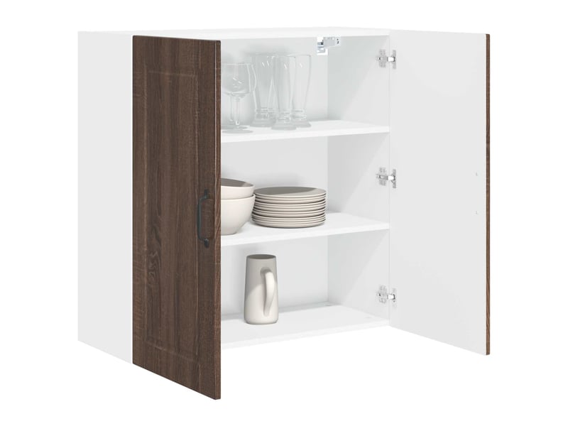  Armoire de cuisine chêne brun 80x31x80cm bois d'ingénierie shl4853  - Conforama C
