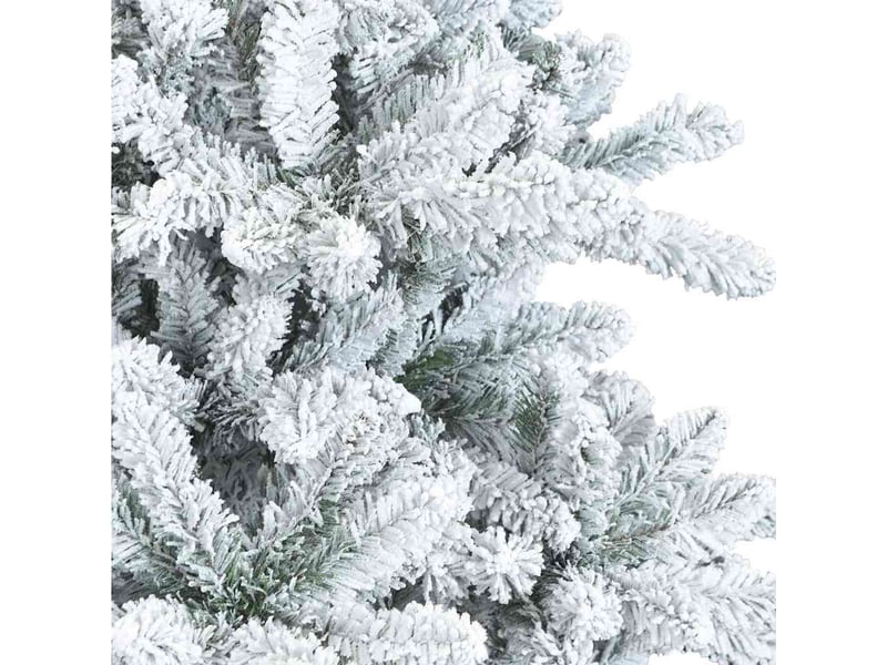  Sapin de noël - arbre de noël artificiel à branches pliantes, duveteux de neige  - Conforama E
