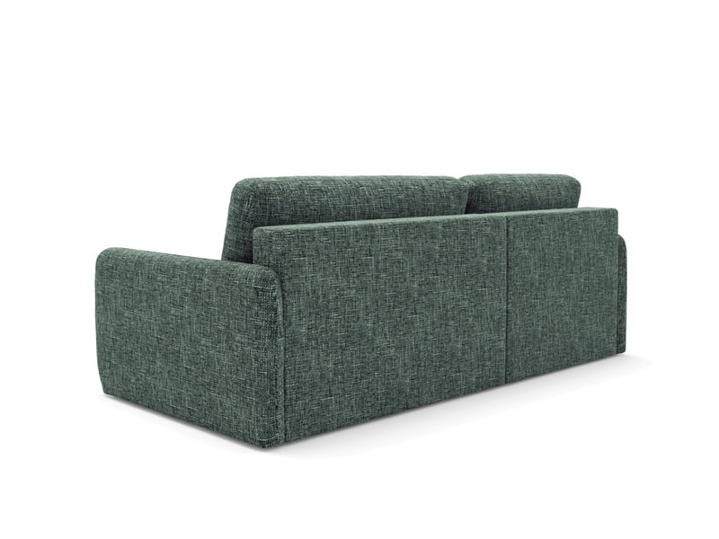  Canapé d'angle convertible livello l vert  - Conforama E