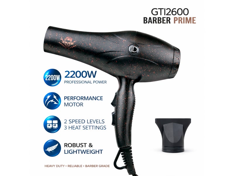  Sèche-cheveux professionnel barber prime 2300w  - Conforama B