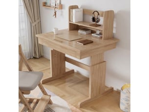 Bureau enfant 80 cm coloris naturel