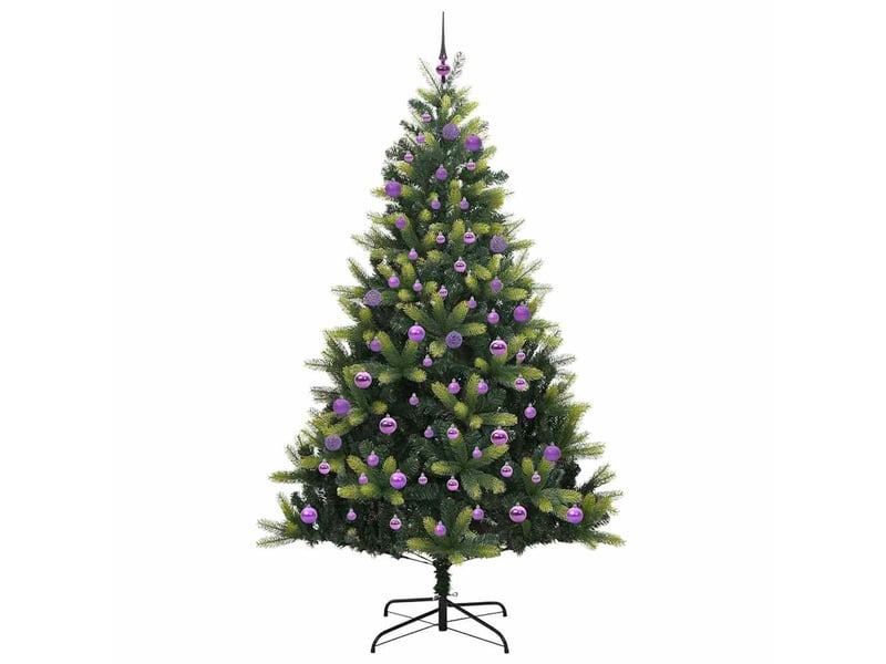  Sapin de noël - arbre de noël artificiel en silicone flexible 300 leds vert  - Conforama D