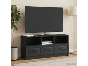 Meuble tv coloris noir 102 cm <strong></strong>  <strong></strong>