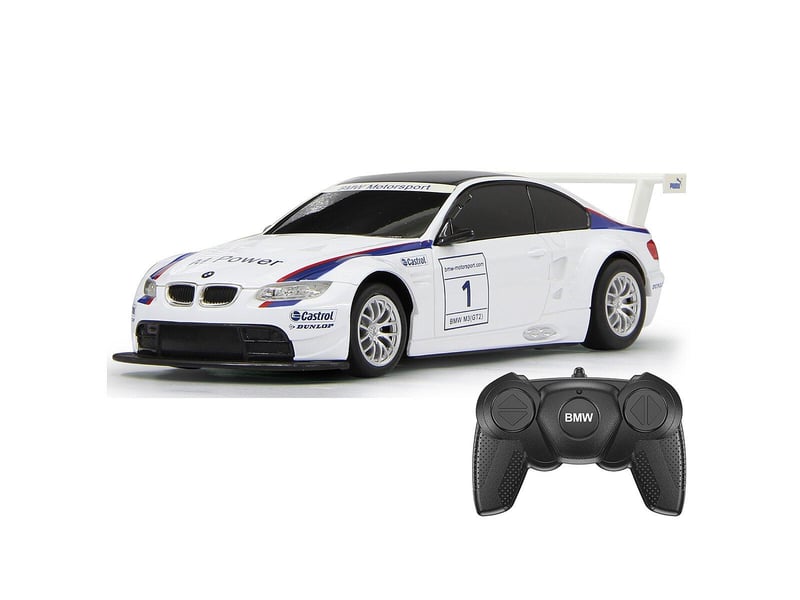  Voiture télécommandée bmw m3 sport 1:24 blanc 2,4ghz 403092 - Conforama C